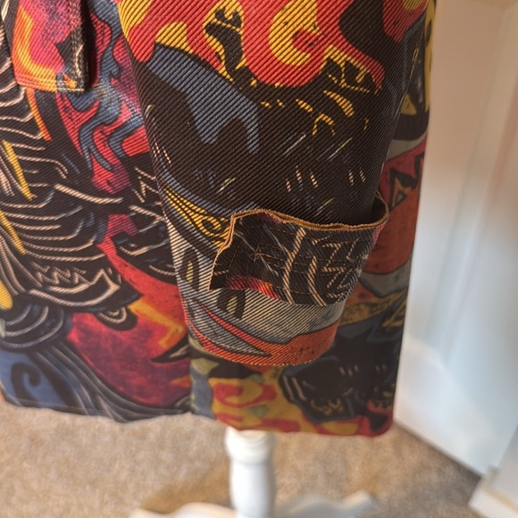 PALILA Women’s Wrap Dress/Jacket w/ belt; Large; Front working Pockets; NWOT. - Picture 3 of 11